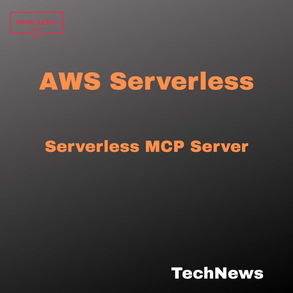 AWS Launches Serverless MCP Server: AI-Powered Development Gets a ...